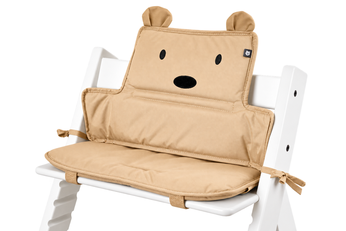 Tinydo Hochstuhlauflage in Beige – praktisches Hochstuhl-Zubehör mit Memory-Schaum