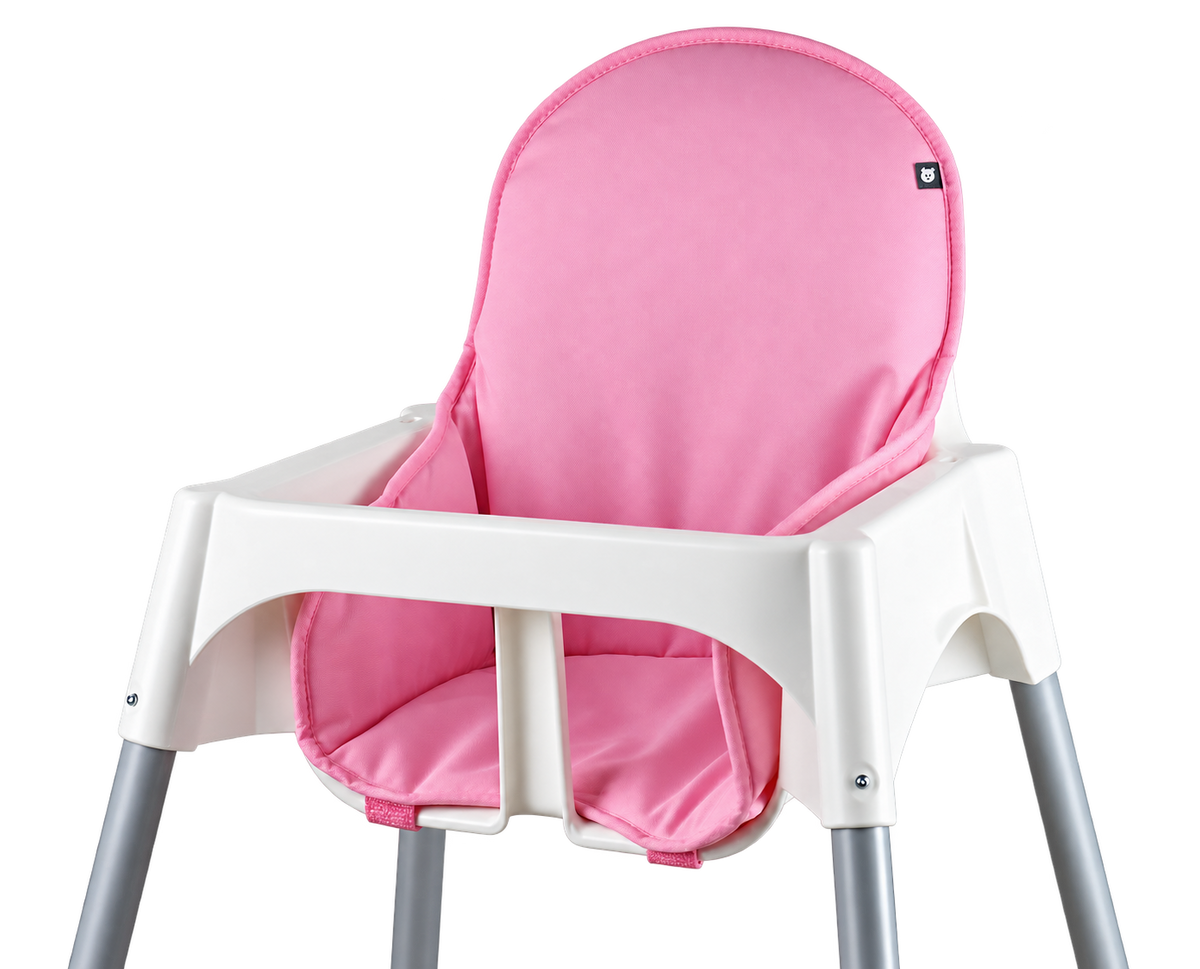 Rosa Tinydo Sitzauflage für Hochstühle mit weicher Memory-Schaum-Polsterung