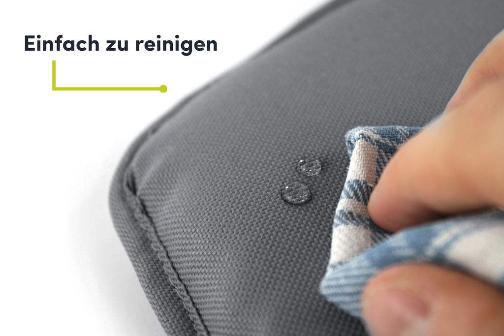 Abwaschbares Tinydo Sitzkissen in Dunkelgrau passend für IKEA Antilop – einfach zu reinigen