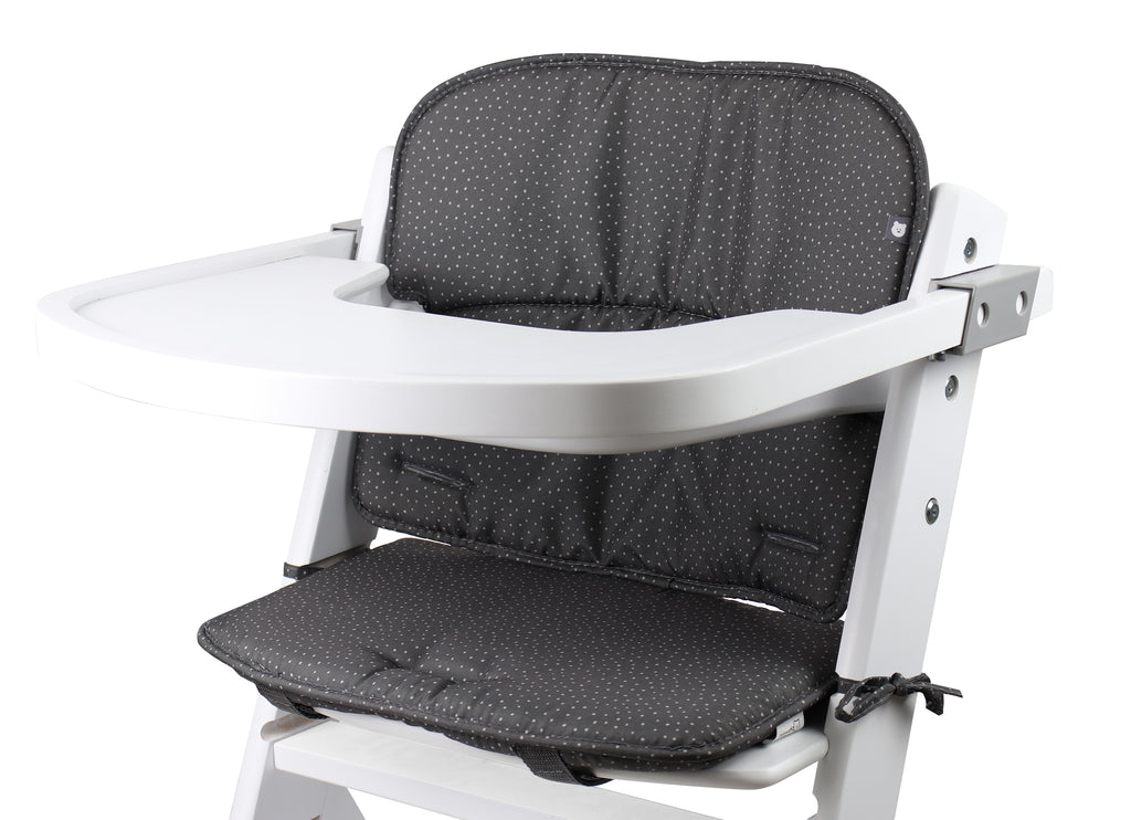 Tinydo Sitzkissen Gepunktet passend für Safety 1st Timba mit Tisch und Tray