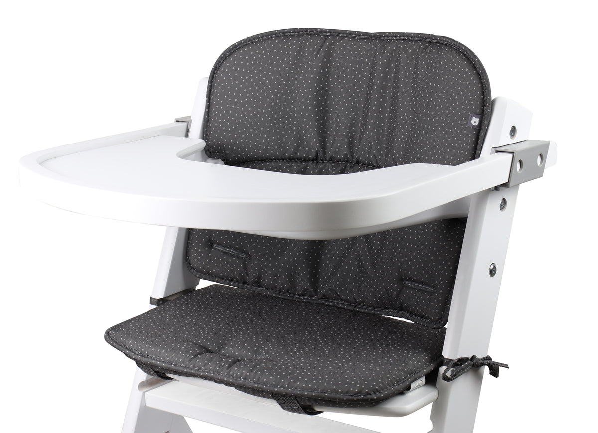 Tinydo Sitzkissen Gepunktet passend für Safety 1st Timba mit Tisch und Tray